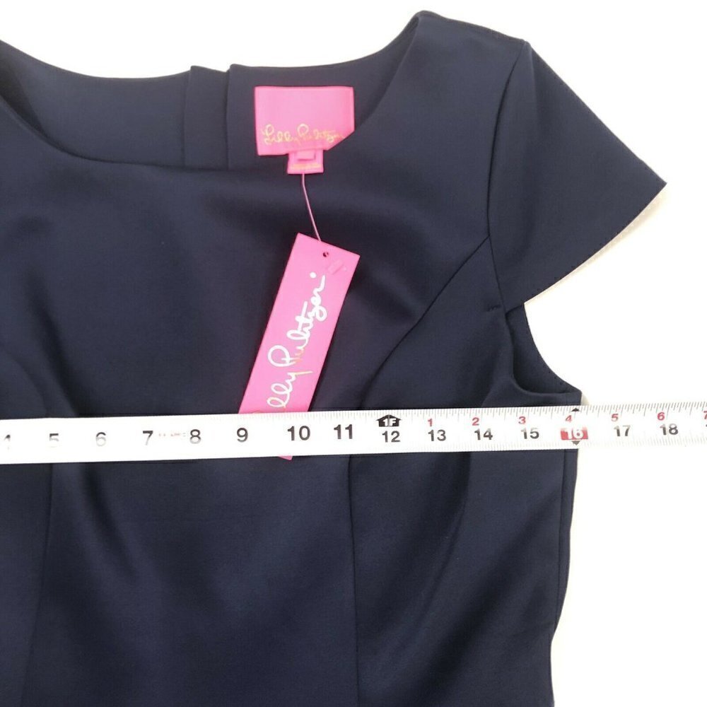 NWT Lilly Pulitzer Klara Dress size 10 True Navy - Picture 7 of 9
